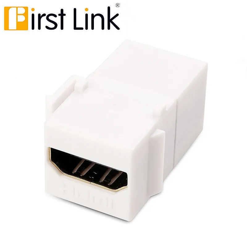 Hdmi Keystone Jack Vrouwelijke Koppeling Insert Snap-In Connector Socket Adapter Poort Voor Muurplaat Outlet Panel