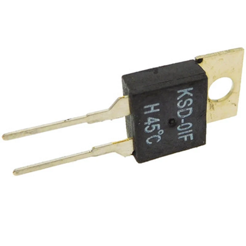 KSD-01F 40~150 Degree Celsius Normally Open Temperature Switch Thermostat Thermal Protector TO-220