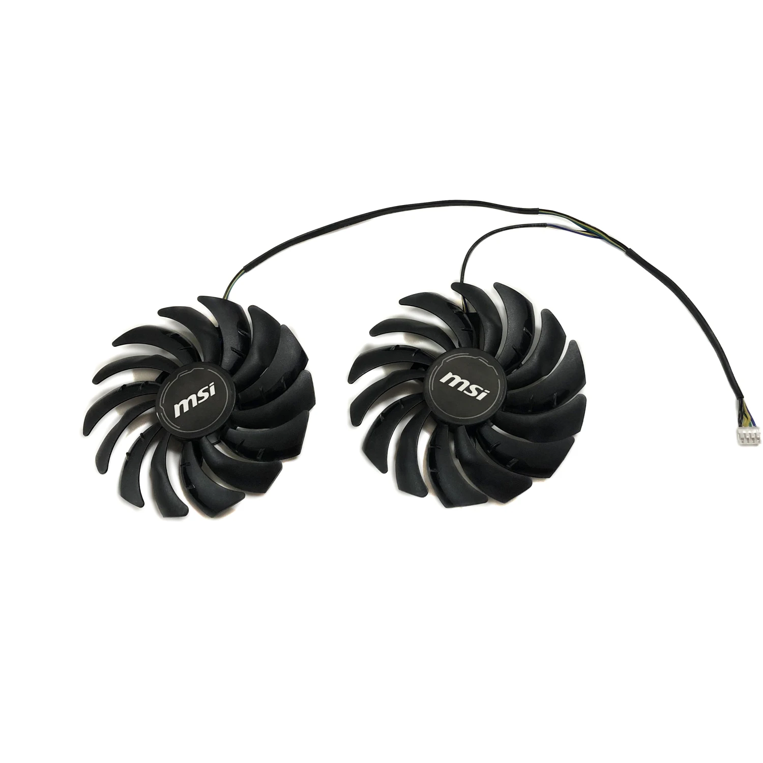 

2Pcs/Set,GPU Graphics Cooler,PLD10010S12HH,Video Card Fan,For MSI RX 5700 XT 5700XT GAMING X,For MSI RX5700XT GAMING-X