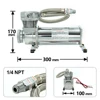 エアサスペンションコンプレッサー,空気圧制御スイッチ,gスレッド,1/4 pt,3/8 npt,12v,24v,g1,4, 200 psi,1個 3