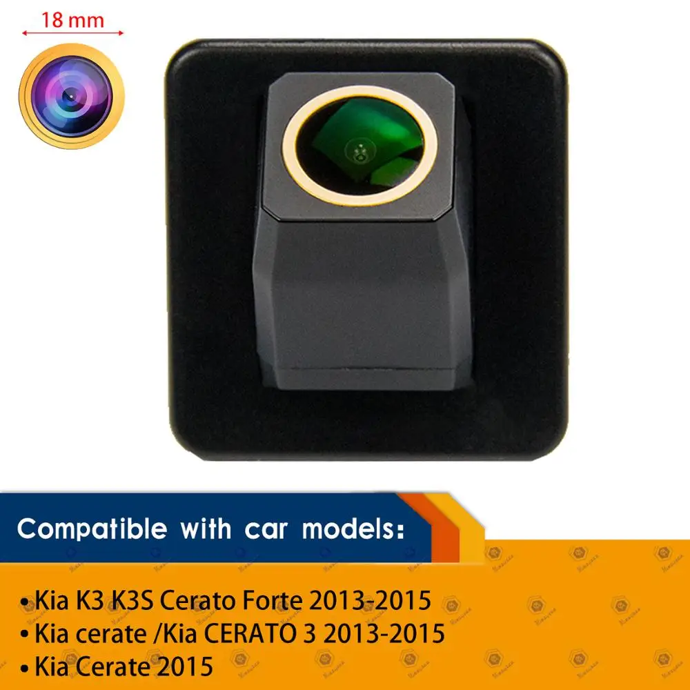 HD 1280x720p Rear View Parking Camera for LADA VESTA SW/VESTA SW CROSS/VESTA SPORT, Reversing Backup Night Vision Golden Camera