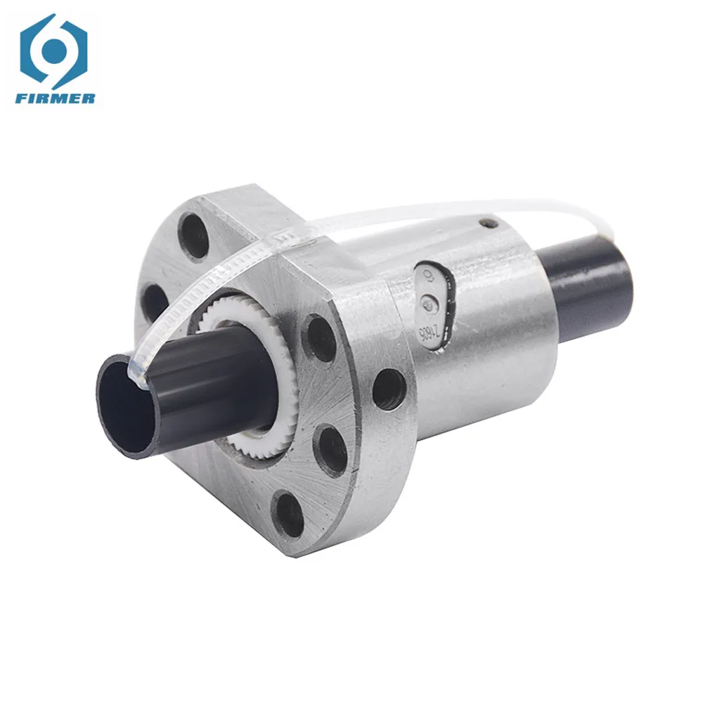 

1pc SFU1605 Ballscrew nut 16mm ball screw RM1605 flange single ball nut for 1605 nut housing bracket CNC Carving machined