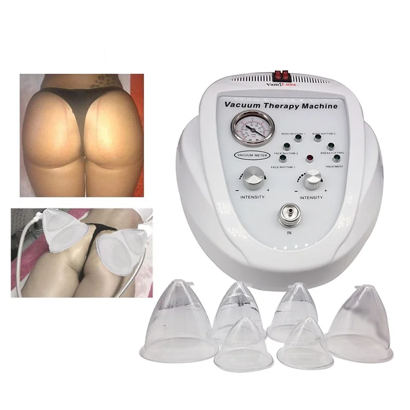 

portable home use 32 Cups massage Nipple sucking Vacuum Cupping buttock enlargement breast enhance Beauty Machine