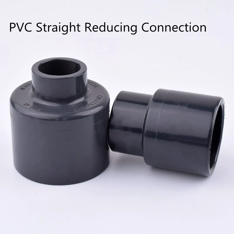 1-4pcs I.D25-20mm to 50-20mm Reducing Straight Connector Garden Water Pipe Connector PVC Pipe Fittings Water Tube Repair Adapter