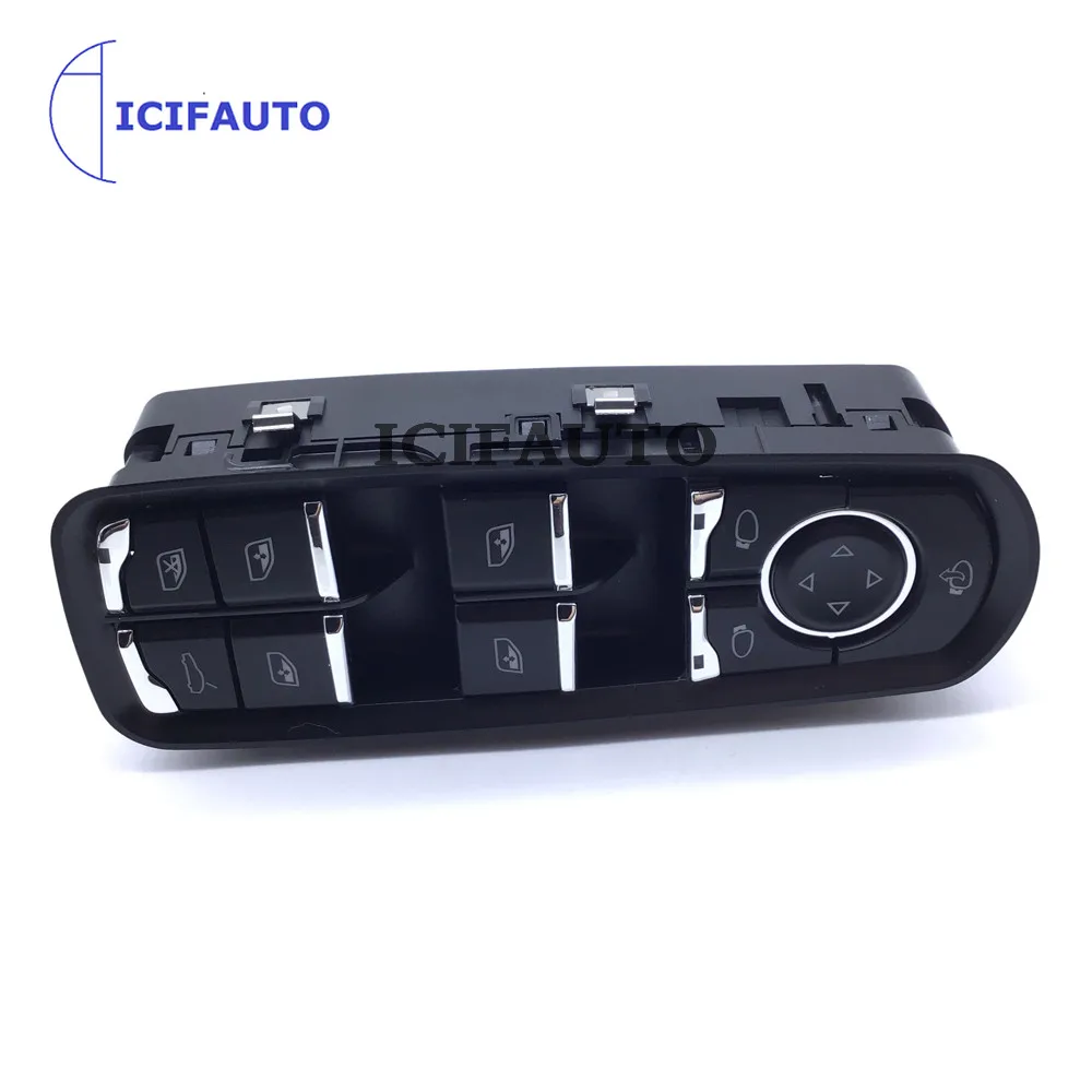 MASTER Mirror CONTROL POWER WINDOW SWITCH BUTTON FOR PORSCHES CAYENNE MACAN PANAMERA 2009-2017 7PP959858R DML 7PP959858M