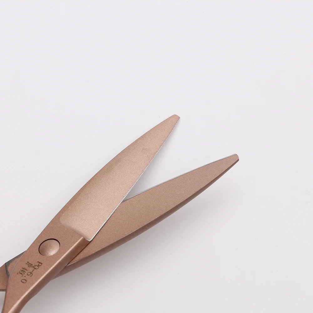6,0 Haars chere profession elle Friseur Friseur kleine Zähne Laser linie 440c japanische Stahls chere Schere Salon Werkzeuge c9123 – Detail 3