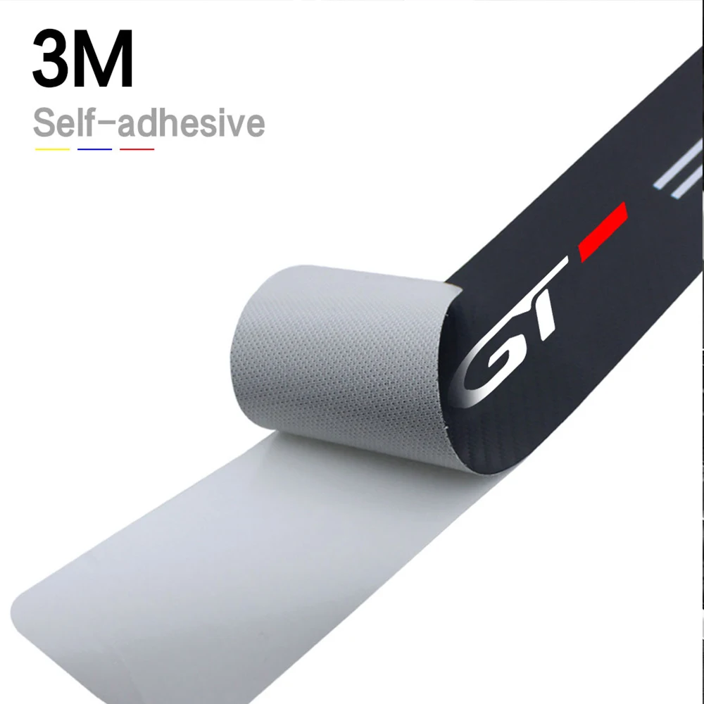 Car trunk Cloth fiber Car sticker decoration for Peugeot gt gti gtline 508 5008 3008 208 2008 308 Car Accessories Car stickers