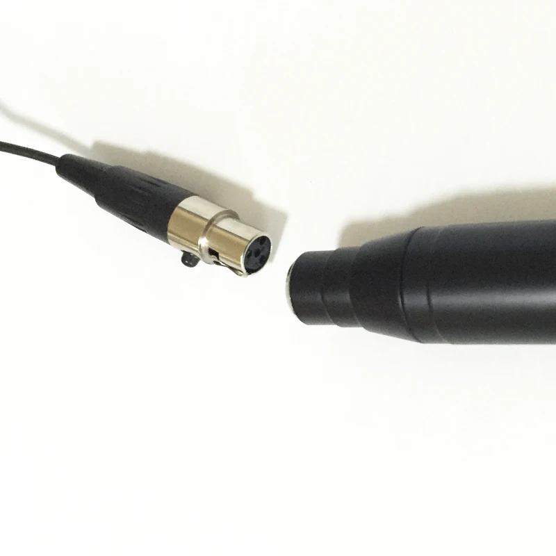 XLR-TA4F 4 PIN MINI XLR MICROFONO A CONDENSATORE A XLR/XLR MASCHIO 48 V PHANTOM ADATTATORE di alimentazione ADATTATORE per Microfono