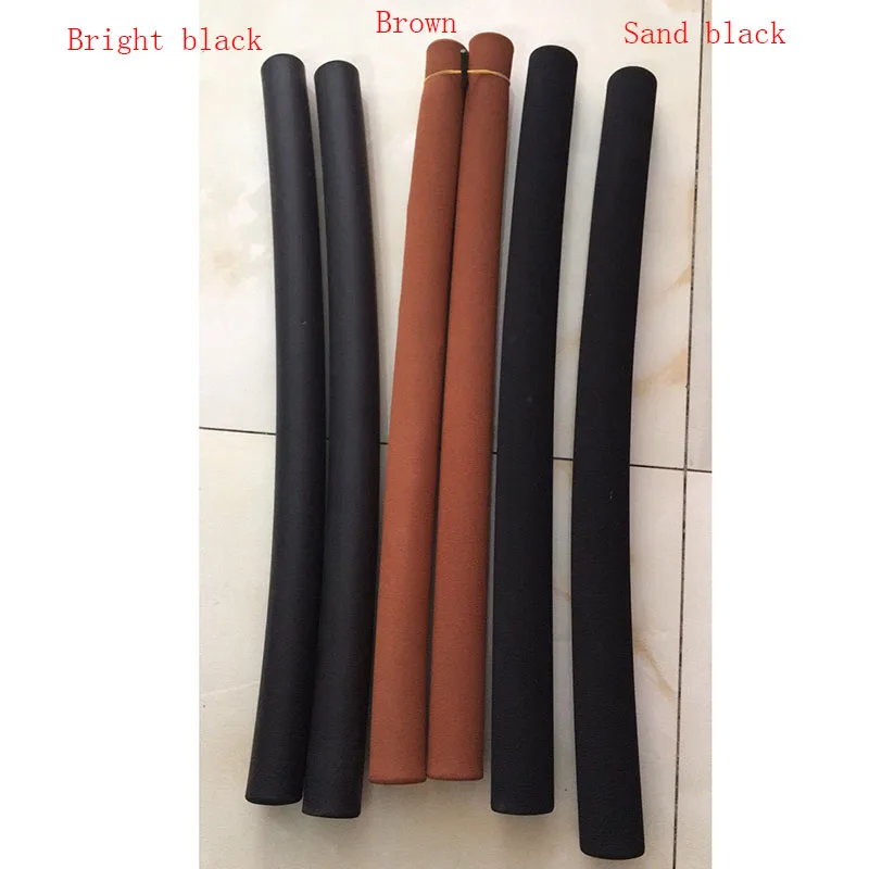 Bicycle Bike Butterfly Handlebar Grip Matte Soft Foam Sponge Grips Handle Bar 50cm black brown with 22.2 handlebars