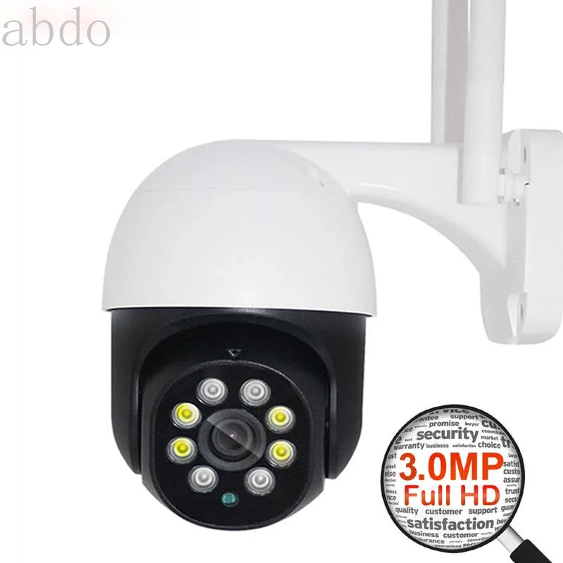 

FHD 3.0MP Outdoor Security Surveillance IP Camera WiFi PTZ 360 CCTV Monitor 1080P Motion Detection Smart Wi-Fi IP Cam Kamera