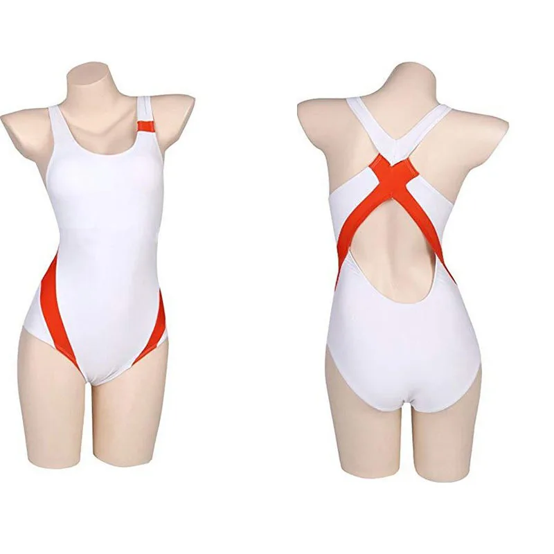 Anime DARLING in the FRANXX CODE:002 Zero Two Erotic lingerie Cosplay Costume Sexy Bodysuit For Women Jumpsuit Swimsuit Wigs