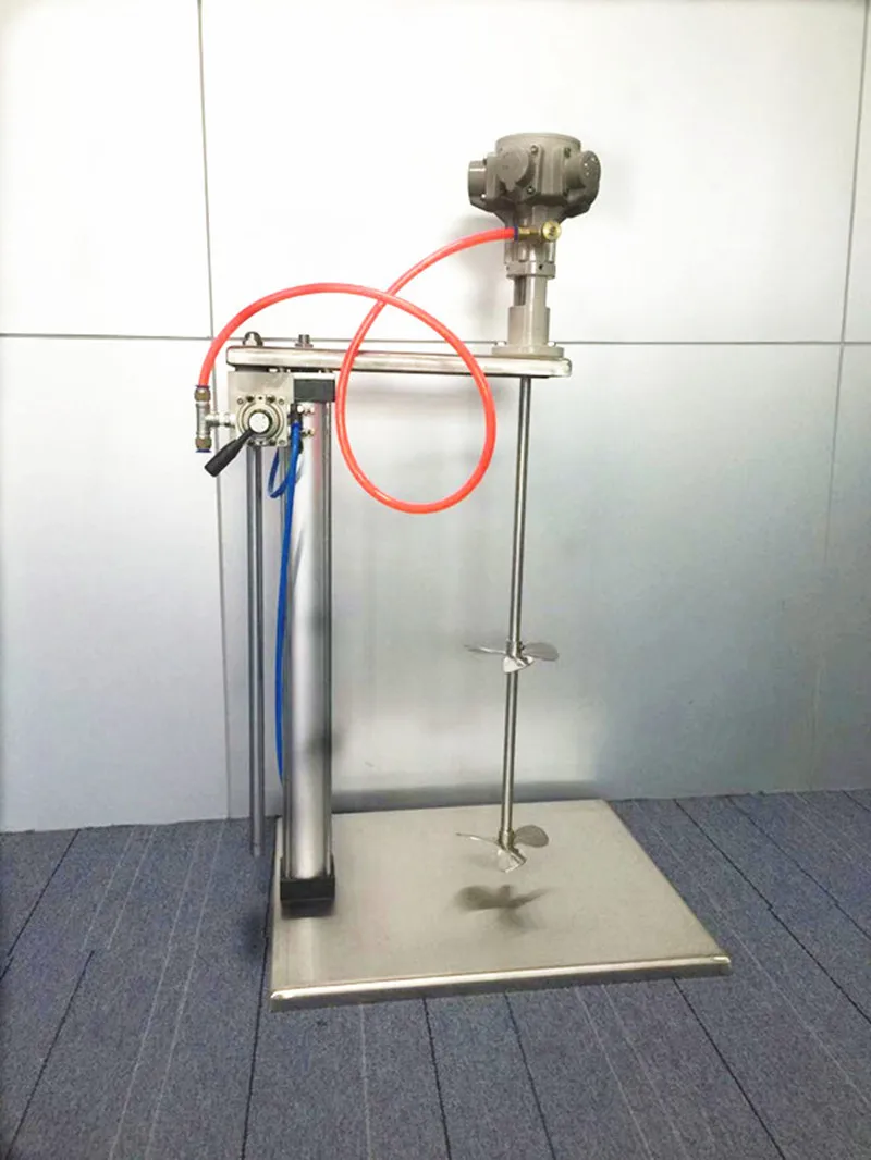 PARMARC50gallon Pneumatic mixer  Automatic lifting of disperser, stainless steel bracket Pneumatic dispersing machine