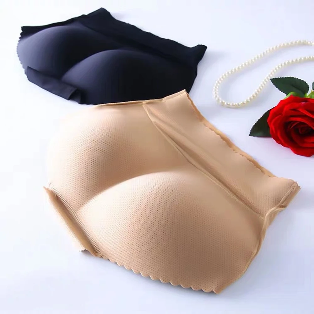 Women Underwear Lingerie Slimming Tummy Control Body Shaper Fake Ass Butt Lifter Briefs Lady Sponge Padded Butt Push Up Panties