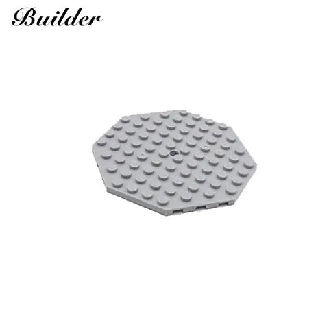 빌딩 블록 89523 2pcs 10x10 MOC 벽돌 브랜드와 호환 중간에 구멍이있는 플레이트 창의력 교육 완구