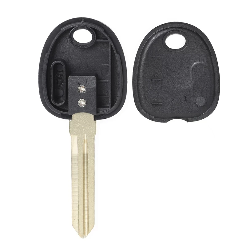 KEYECU ID46 Chip Transponder Key Blank Fob For Hyundai Coupe Tucson Elantra Accent Santa Fe i10 with Left / Right Blade