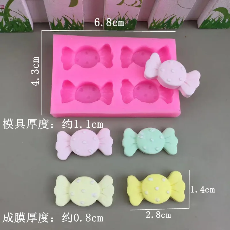 Diy Size Candy Candy Vorm Decoratie Chocolade Schimmel Fondant Cake Bakken Decoratie Silicone Mold