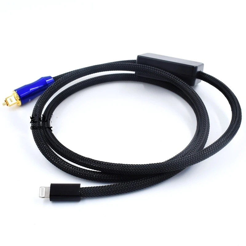 HiFi Type C Type-C Micro USB A to Optical Fiber Audio Cable for Android Mobile Phone Connection Power Amplifier Speaker