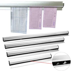 Barra organizadora de recibos, 30/40/50/60cm, suporte de documentos para cozinha, ferramenta de uso em papel