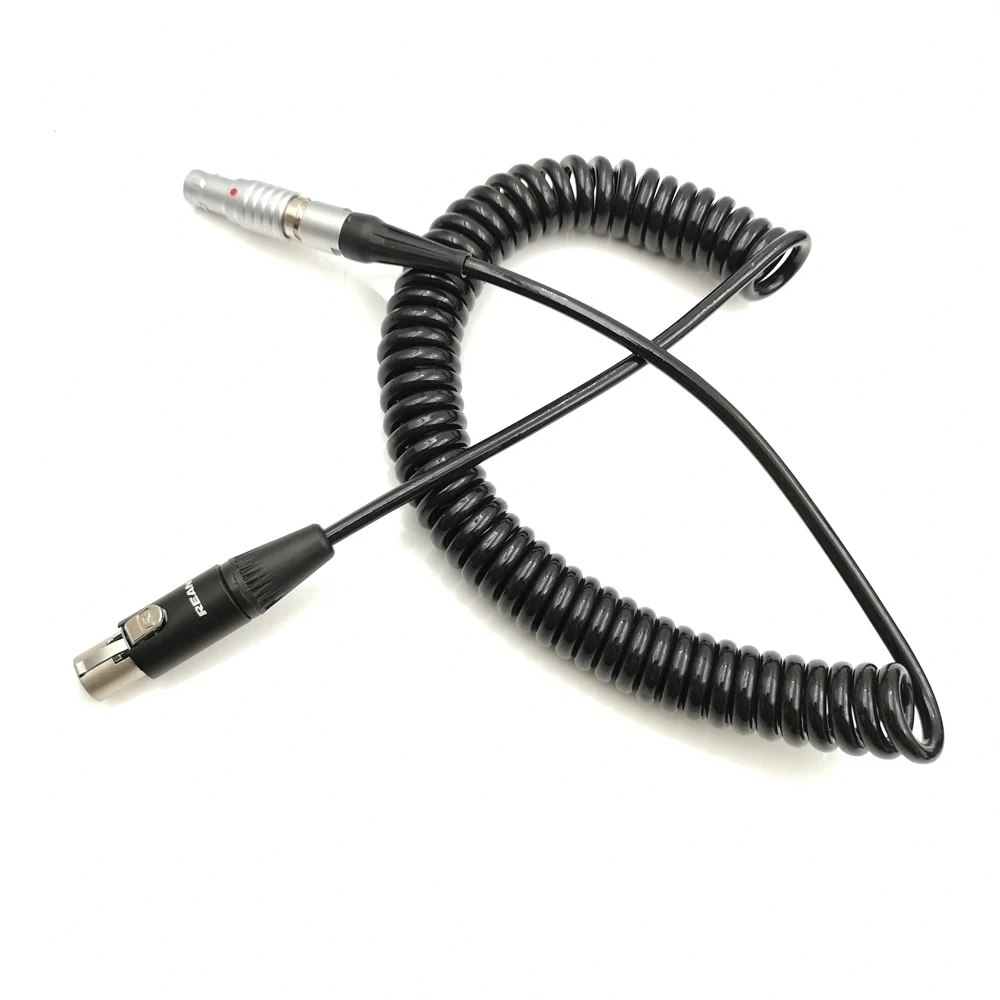 12V 2pin zu 4pin Mini XLR Female Power Kabel für ARRI zu TVlogic VFM-056W Monitor – Detail 6