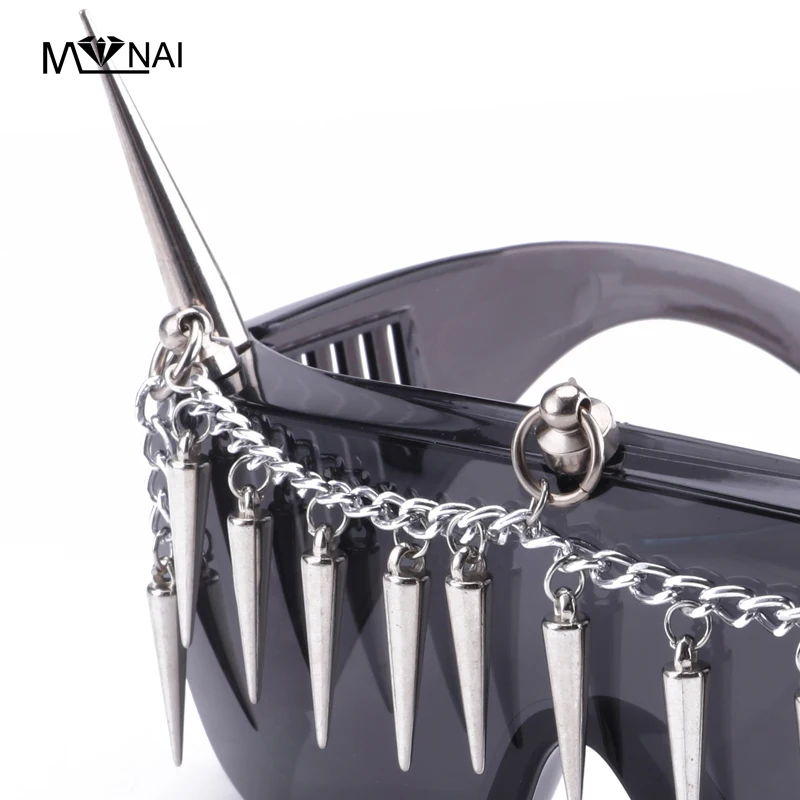 Cosplay Halloween Mask With Goggles Bat Chains Vintage Carnival Masks Glasses Street Popular Accessories Black Steampunk Mask