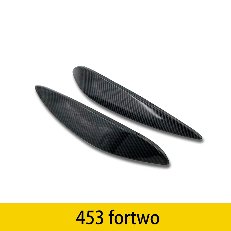 Car exterior modeling carbon fiber ABS plastic decoration modified accessories For Mercedes Smart 453 Fortwo Rearview mirror