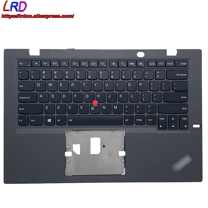 

New Shell Upper Case Palmrest with US English Backlit Keyboard for Lenovo Thinkpad X1 Carbon 3rd Laptop C Cover