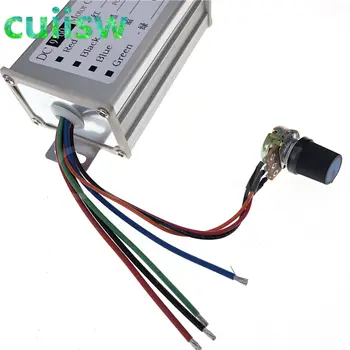 Regulátor otáček motoru DC 29V 12V 24V 48V 60V 20A PWM regulátor otáček motoru regulátor driver 20A 0-1200W nastavitelný proud 6 nejlepší prodej Ovladač 24V stejnosměrného motoru - №3