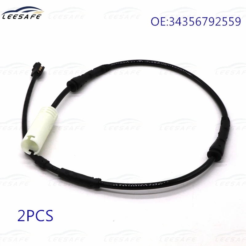 

2PCS 34356792559 Front Brake Pad Sensor for BMW E81 E82 E87 E88 E90 E91 E92 E93 128i 323i 328i Brake Induction Wire Replacement