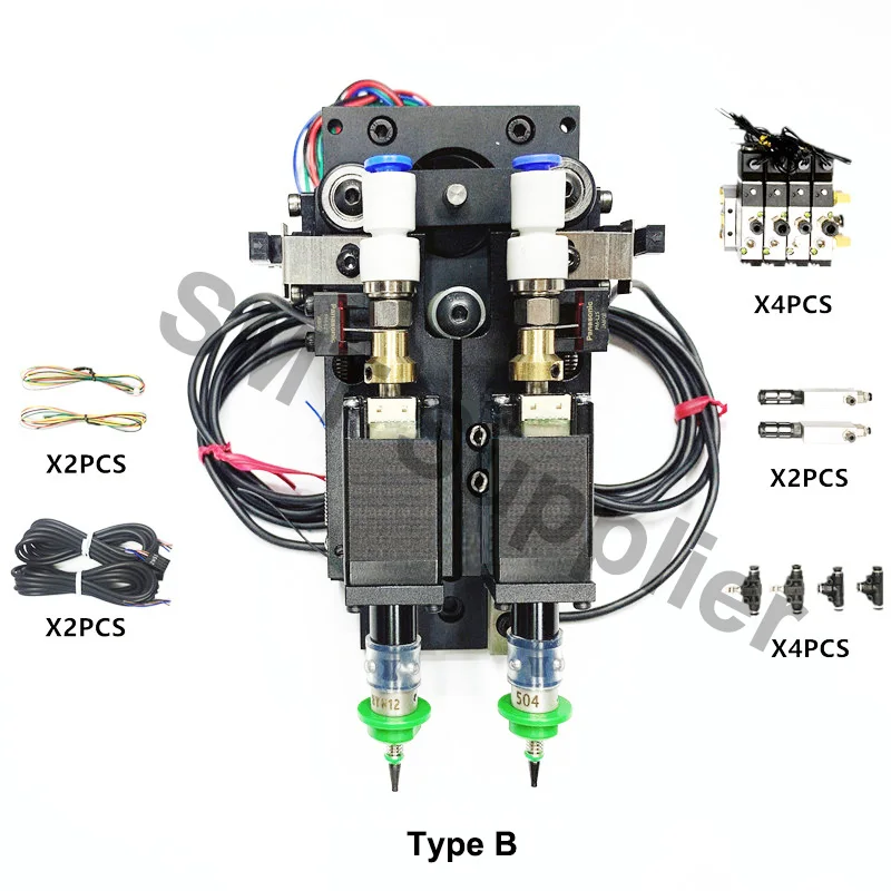 Imagem -02 - Conector de Cabeça Dupla Smt Cabeçote Duplo de Montagem Nema8