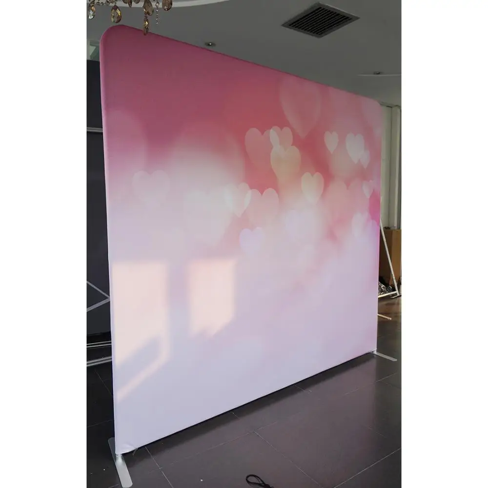 8*10ft Tension Polyester Fabric Exhibit Display Banner / Backdrop wall / Logo backdrop / Free shipping