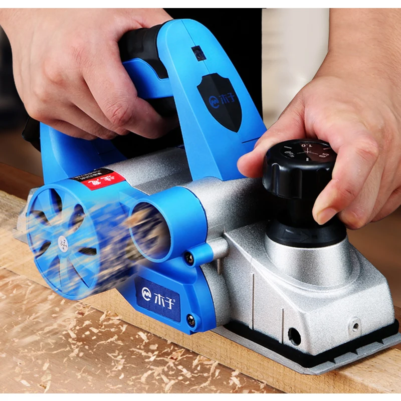 

Electric Planer Powerful Wooden Handheld Planer Carpenter Woodworking File Tool Home DIY Power Tools Kit 850W 1000W 1280W