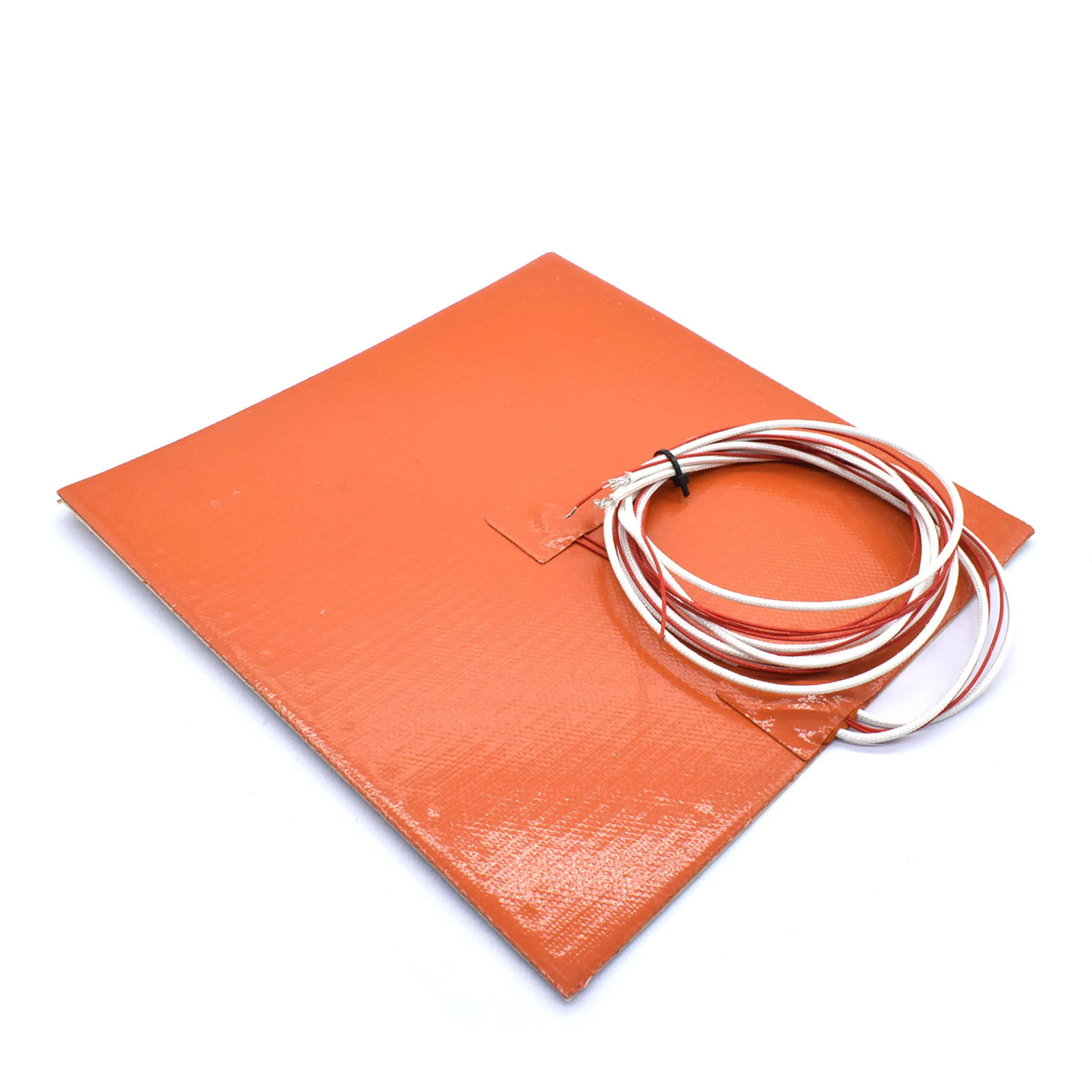 

USA Material 1000w 400 x 400mm w/4 Screw Holes Adhesive Backing + NTC 3950 Thermistor Silicone Heater Pad 3D Printer CR10 S4