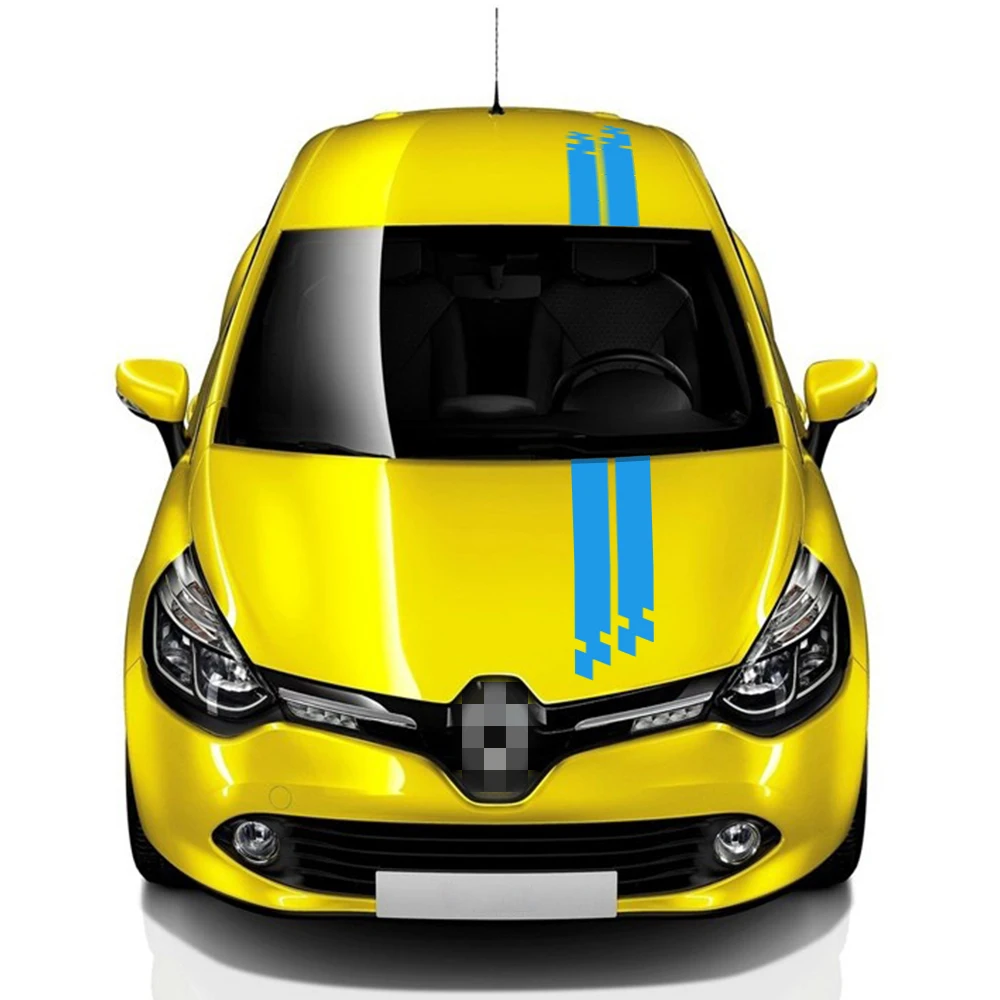Uniwersalne naklejki winylowe na maskę samochodu do Suzuki Volvo Tesla Skoda VW Volkswagen Smart Seat Subaru Akcesoria do tuningu samochodów