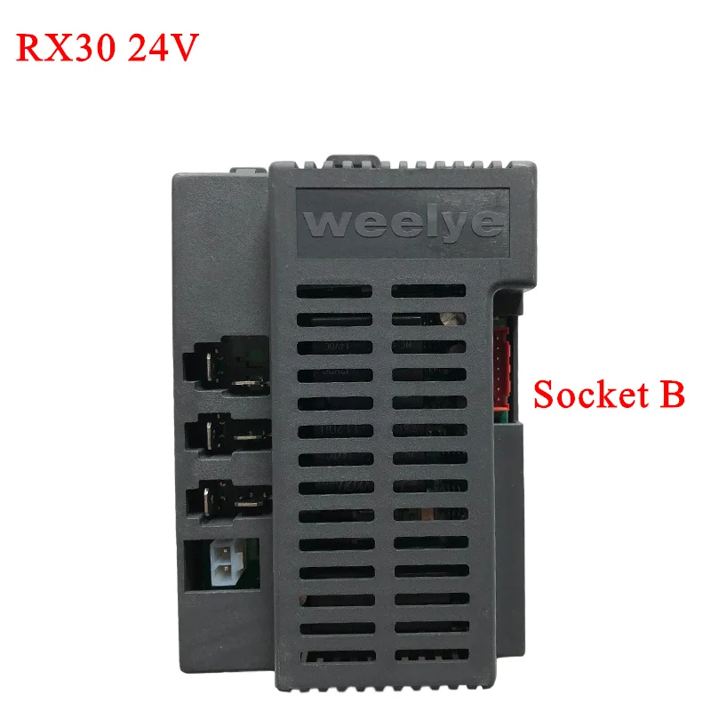 Weelye RX30 24V kinder elektrische auto fernbedienung empfänger, wellye 24V RX74 baby fahrt auf auto 2,4G controller box sender