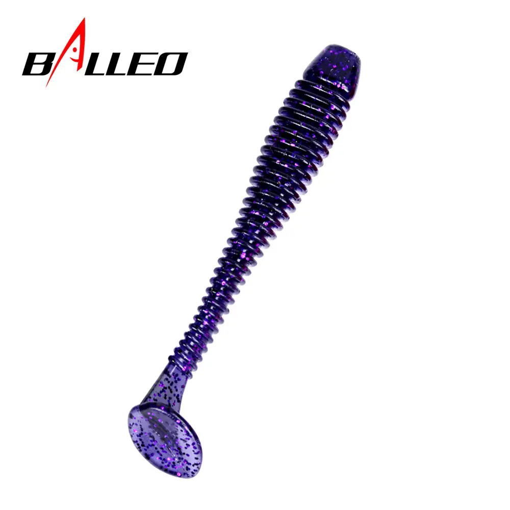Balleo 10pcs /20pcs soft lure 0.7g Fishing lure Shad Silicone bait Soft Plastic Bait  Feeder For Pike fishing tackle