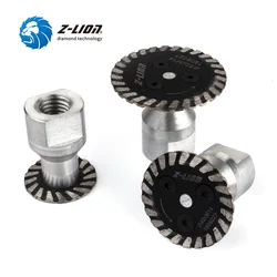 Z-LION 30/40/50mm Diamond Saw BIade With RemovabIe FIange M14 5/8-11 Engraving Cutting Disc Carving Concrete Granite Sandstone