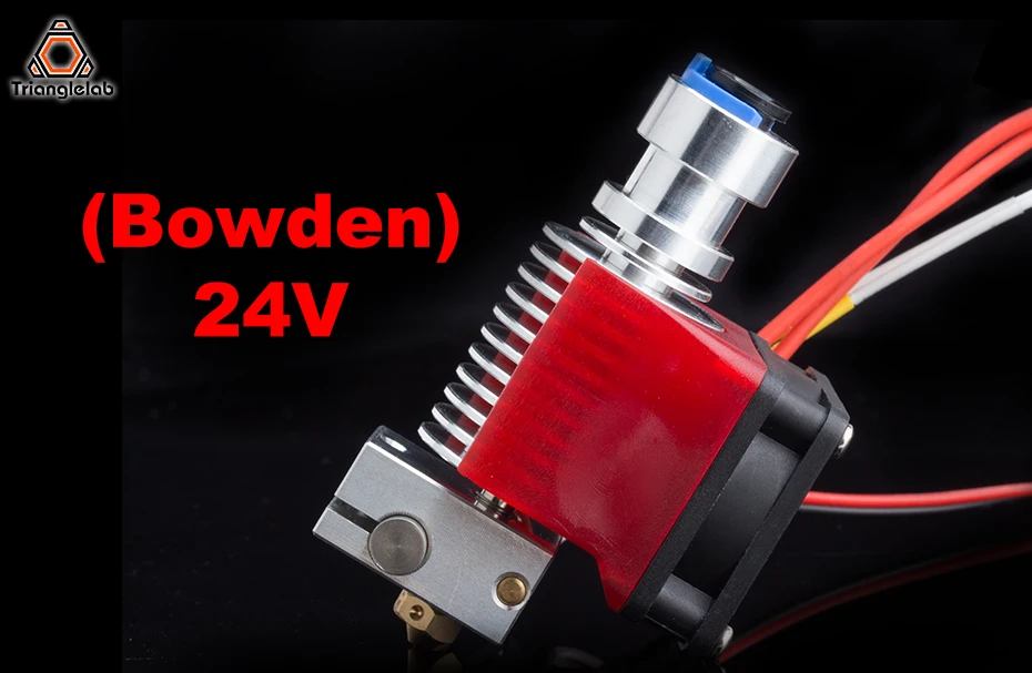 C Trianglelab V6 2,85/3,0mm Hotend 12V/24V Remote Bowen Print J-kopf Hotend und Lüfter Halterung Für HOTEND Für PT100 – Detail 5