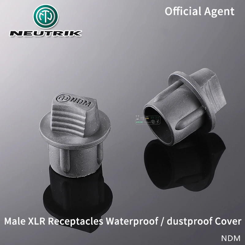 Original Neutrik NDM Dust Proof Cover for Male XLR Socket Connector Neutrik Cannon Receptacles dummyPLUG Protects Cover