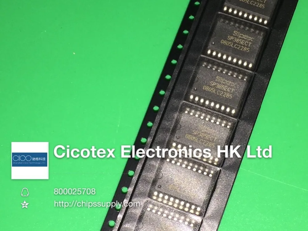 

3 шт./лот SP385ECT/TR SOP18 IC DVR/RCVR RS232 18 SOIC SP385ECT-L/TR