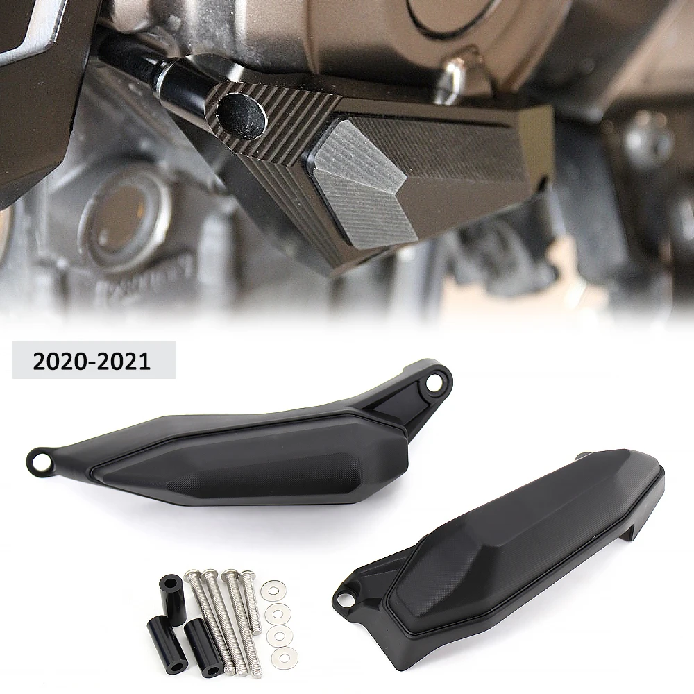 Motorcycle For Yamaha MT07 MT 07 2021 Engine Protection Side Sliders Crash Pad Falling Protector Tracer 7 / 700 Tracer700 2020