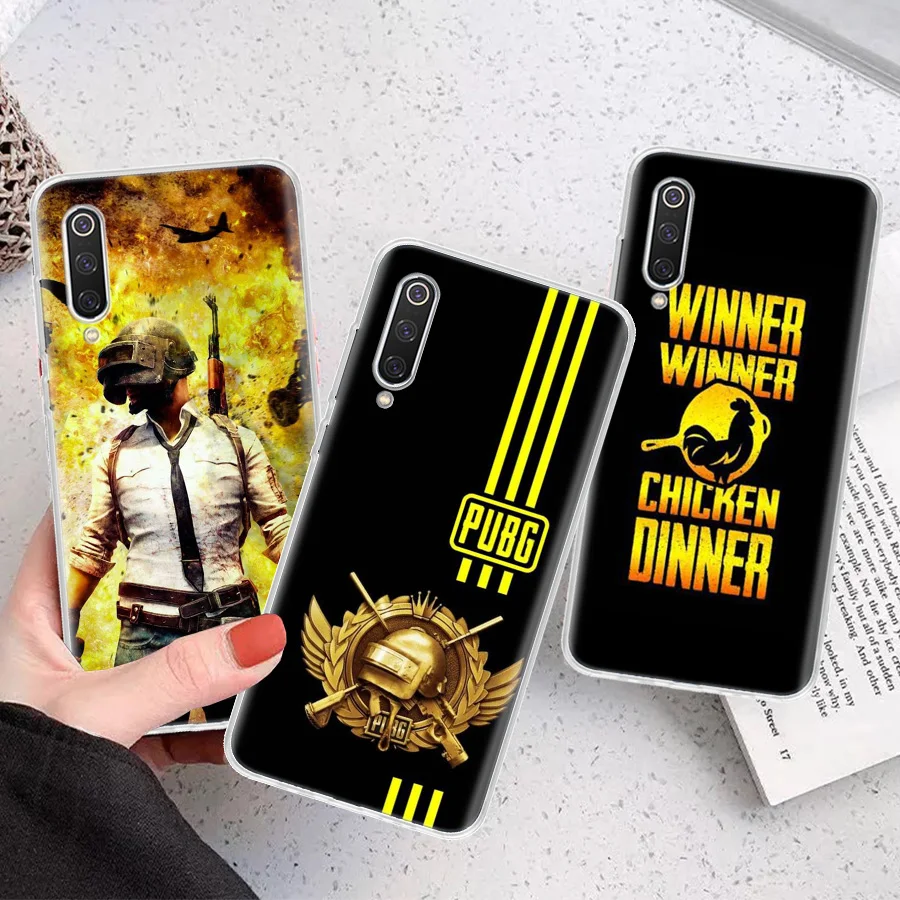 PUBG Winner Chicken Dinner Silicon Call Phone Case For Xiaomi Redmi Note 13 12 12S 11 11S 10 10S 11T 11E Pro Plus 9 9S 9T 8 8T 7