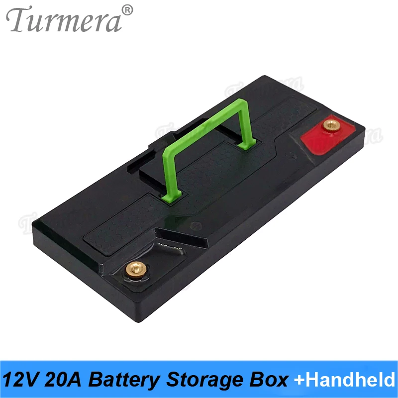 Boîte de rangement pour piles, 12V, 20ah, sans interruption, pour 20x32700, 3.2V, Lifepo4, 56x18650, Lithium, Turmera