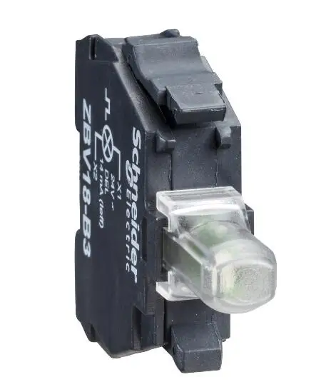 

ZBVM4 Light block for head Ø22, red, integral LED, 230...240 V AC