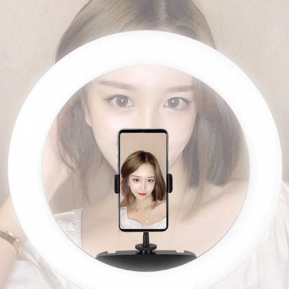 45cm 60W LED Selfie Ring Light Dimmable LED Ring Lamp Photo Video Camera Phone Light ringlight For live fill light