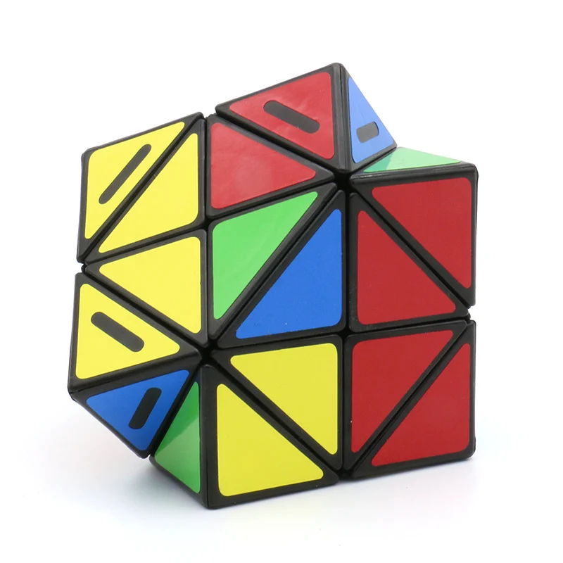 Original novo fangshi f/s lim helicóptero canto limitado girando 2x2x2 cubo mágico quebra-cabeça mais limcube 2x2 brinquedos inclinados para o presente do miúdo