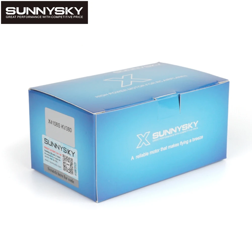 1 pz Sunnysky X4108S 380KV/480KV/600KV/690KV 4s 6S Outrunner motore a disco Brushless per aerei multirotore Drone FPV multiasse