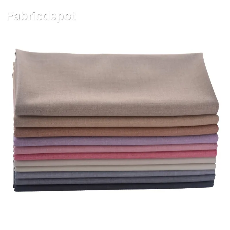 New Suit Fabric Solid Color Spring And Autumn Fashion For Sewing Suits Trousers Vest By Half Meter