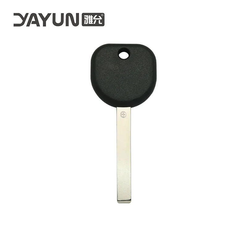 YAYUN ForChevroletGMC Uncut B140-PT Key blank blade Engraved'Circle +' Chip ID: Philip ID46 GM EXT (7936AA)  Transponder Car Key