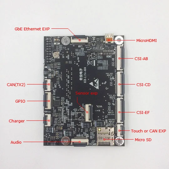 Robot Drone Development Board TX2 TX1 Backplane Carrier Board Expansion Board XCB-Lite