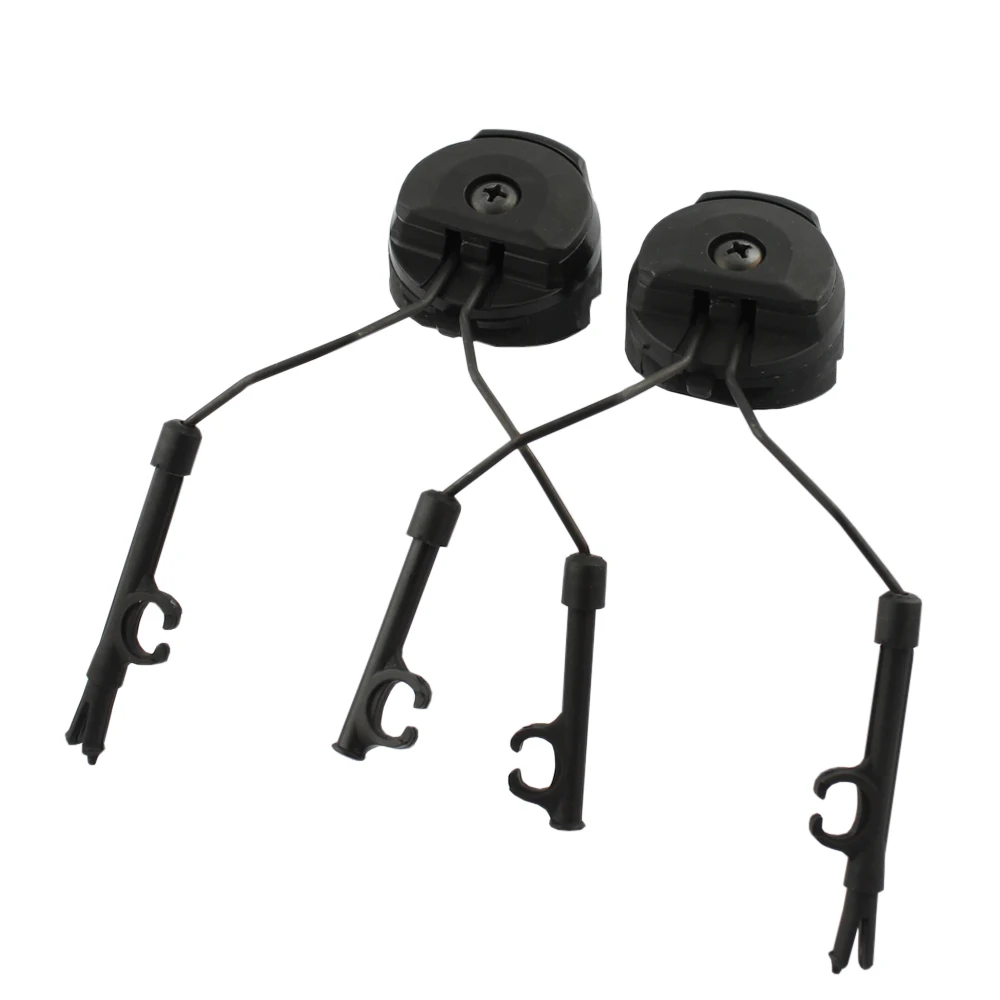 Accessori per casco tattico VULPO supporto per cuffie adattatore per binario ad arco per casco veloce per auricolare Comtac I/II MSA Sordin